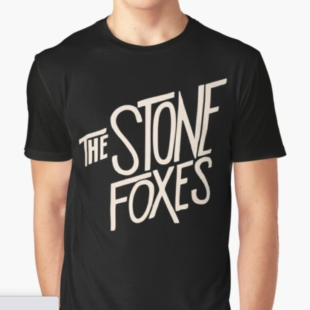 The Stone Foxes band Tee T-shirt black unisex